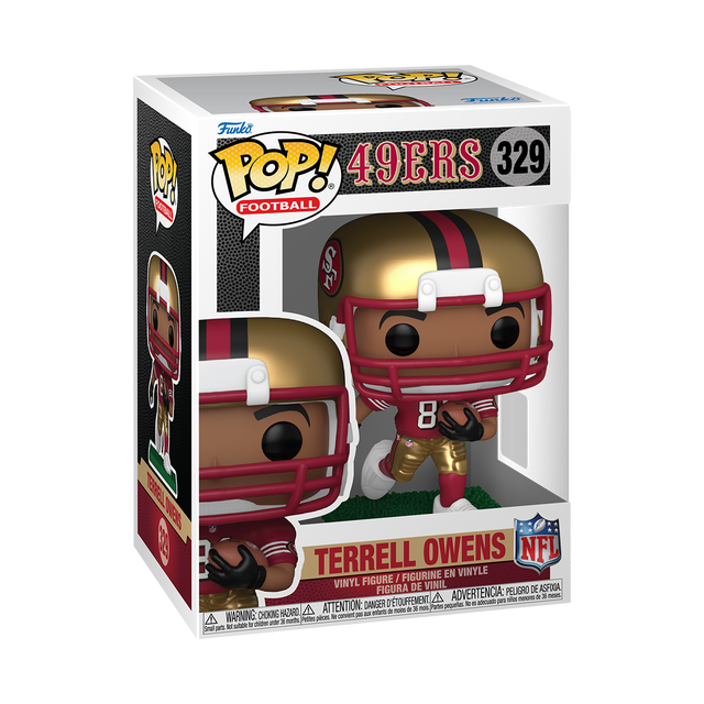 NFL Legends Terrell Owens (49ers) Funko POP Vinyl