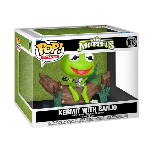 The Muppets Kermit with Banjo Funko POP Vinyl