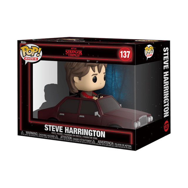 Stranger Things Steve Harrington In Car Funko POP Vinyl Image 1