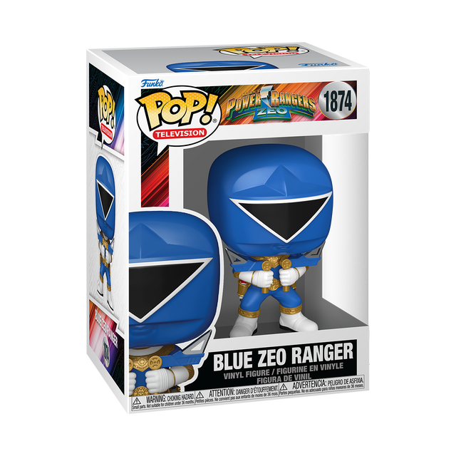 POP! TV: Power Rangers Zeo – Zeo Ranger Blue Funko POP! Vinyl