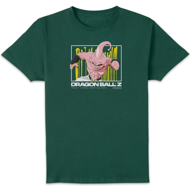 Dragon Ball Z Majin Buu Profile Unisex T-Shirt - Green
