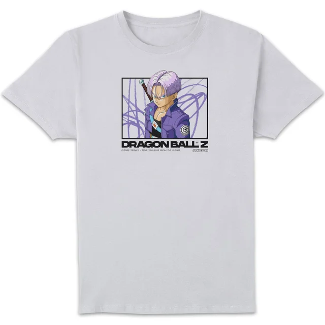 Dragon Ball Z Future Trunks Profile Unisex T-Shirt - White