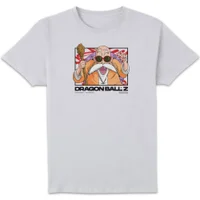 Dragon Ball Z Mutenroshi Profile Unisex T-Shirt - White