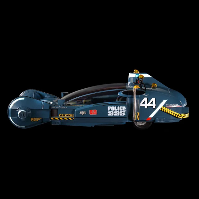 Blade Runner Deckard's Police Spinner Die-Cast Ship (11")