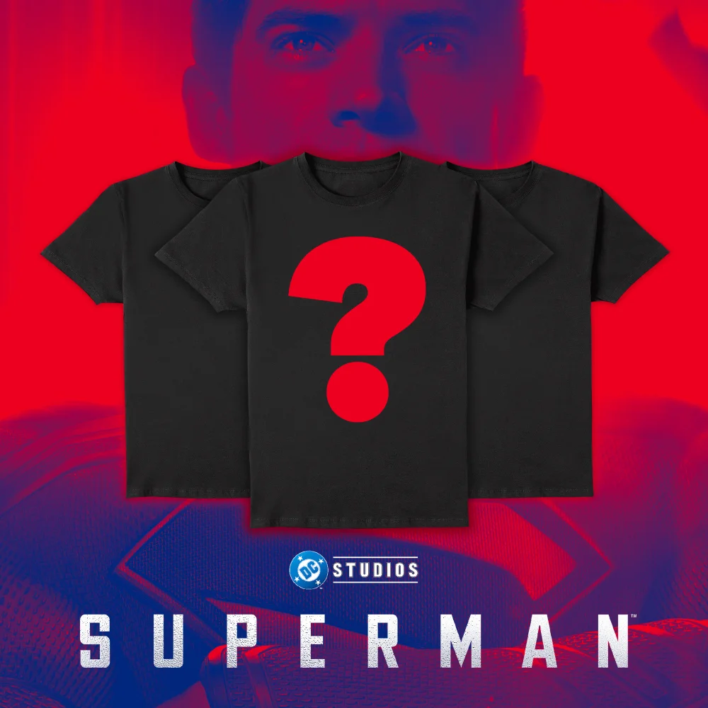 DC Comics Superman Unisex T-Shirt Mystery 3-Pack - S Image 1