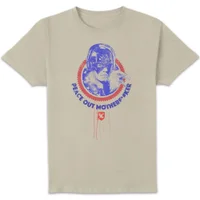 DC Comics Peacemaker Peace Out Motherf#%ker Unisex T-Shirt - Cream - undefined undefined