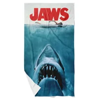 Jaws Classic Poster Beach Towel - undefined undefined