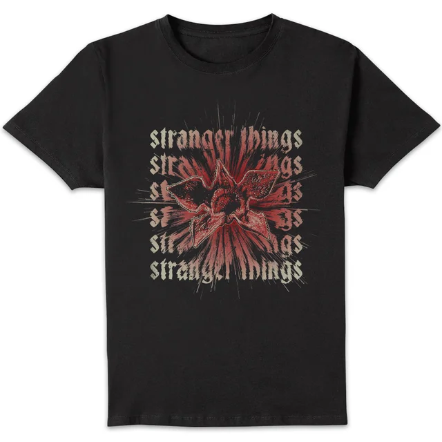 Stranger Things Demogorgon Unisex T-Shirt - Black