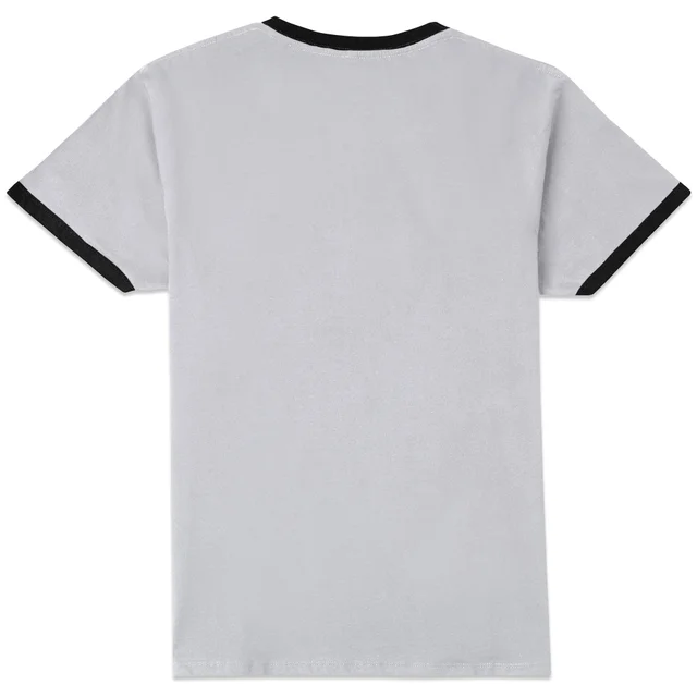 Stranger Things Palace Arcade Unisex Ringer T-Shirt - White/Black