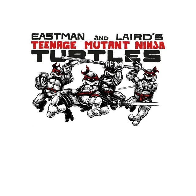 Teenage Mutant Ninja Turtles Kiss Your Butt Goodbye Unisex T-Shirt - White