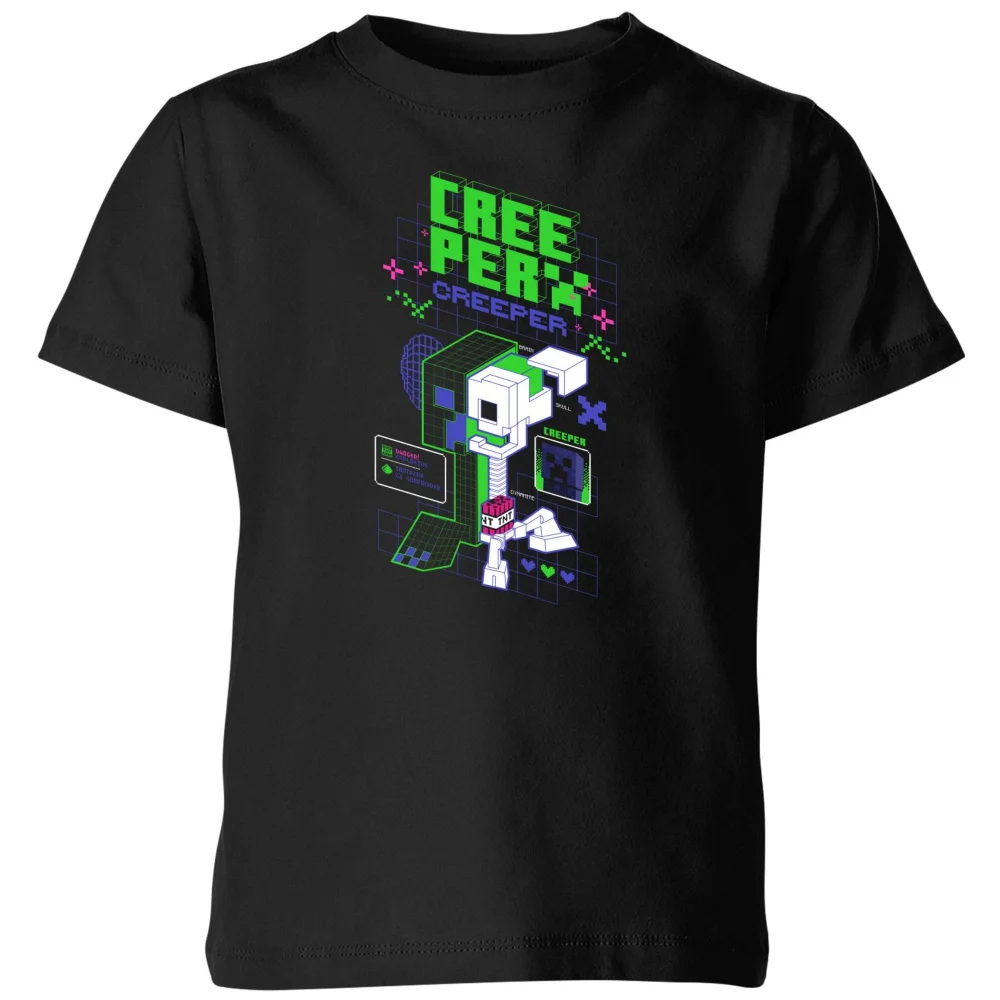 Minecraft X-Ray Kids' T-Shirt - Black - 3-4 Years Image 1