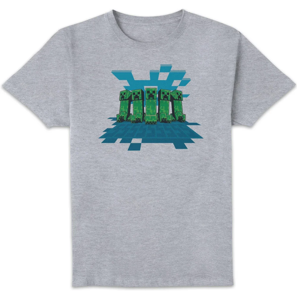 Minecraft Horizon Unisex T-Shirt - Grey - S Image 1