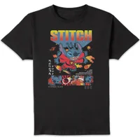 Disney Stitch In Space Unisex T-Shirt - Black - undefined undefined