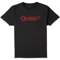 Marvel The Avengers Stark Industries Unisex T-Shirt - Black