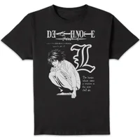 Death Note Mono Drawing Unisex T-Shirt - Black - undefined undefined