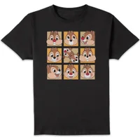 Disney Faces Unisex T-Shirt - Black - undefined undefined