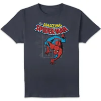 Marvel Amazing Spider Man Unisex T-Shirt - Navy - undefined undefined