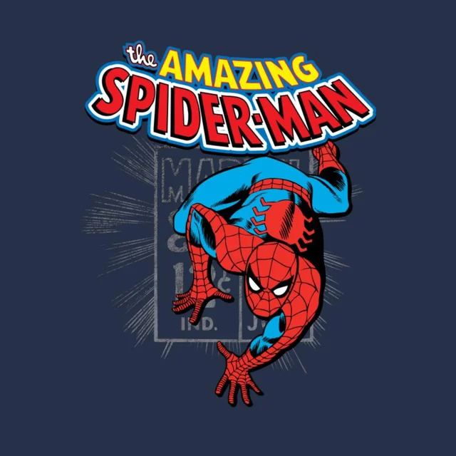 Marvel Amazing Spider Man Unisex T-Shirt - Navy