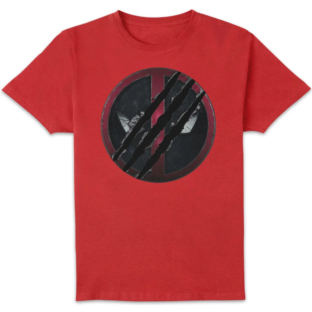 Marvel Deadpool Logo Unisex T-Shirt - Red - S Image 1