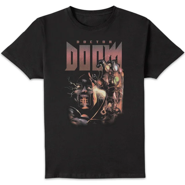 Marvel Gauntlet DGT Unisex T-Shirt - Black