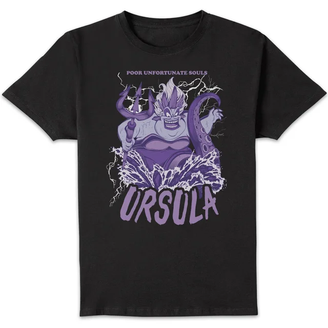 Disney Ursula Unisex T-Shirt - Black