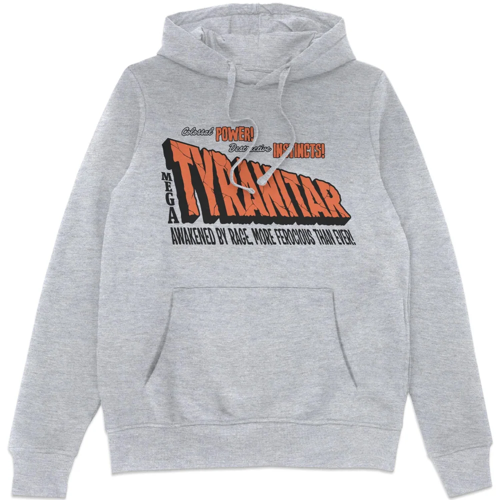 Pokémon Mega Tyranitar Hoodie - Grey - S Image 1