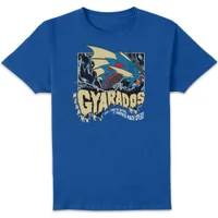 Pokémon Mega Gyarados Unisex T-Shirt - Blue - undefined undefined