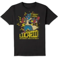 Pokémon Mega Lucario Unisex T-Shirt - Black