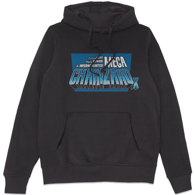 Pokémon Mega Charizard X Hoodie - Black