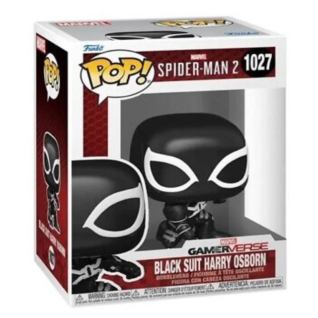 Spider-Man 2 Video Game Harry Osborn (Black Suit) Funko Pop! Games Vinyl Figure