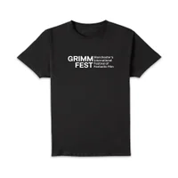 Grimmfest 2025 Film Festival Unisex T-Shirt - Black - undefined undefined
