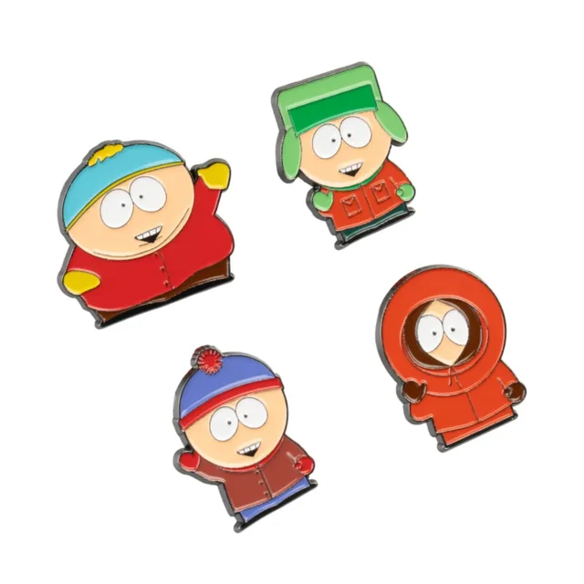 South Park Set Of 4 Pins