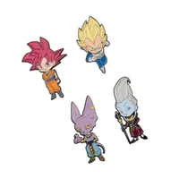 Dragon Ball Super Saga Battle Of Gods 4 Pins Set - undefined undefined