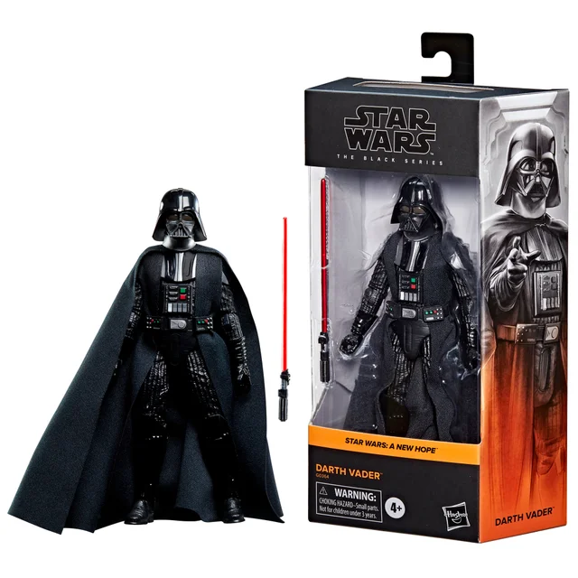 Star Wars The Black Series Darth Vader, Star Wars: A New Hope Collectible 6 Inch Action Figure