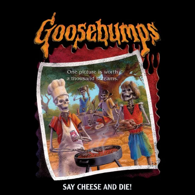 Goosebumps Say Cheese And Die Unisex T-Shirt - Black