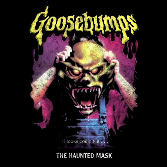 Goosebumps The Haunted Mask Unisex T-Shirt - Black