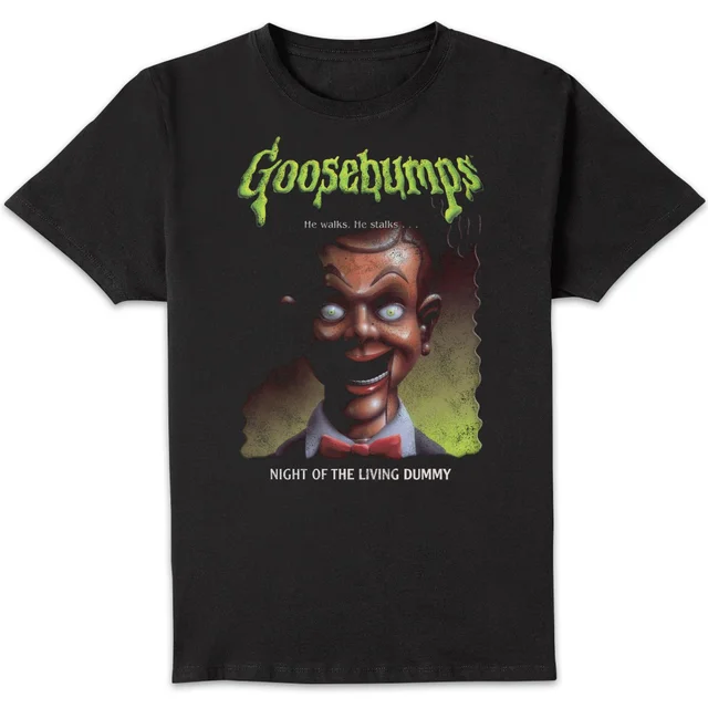 Goosebumps Night Of The Living Dummy Unisex T-Shirt - Black
