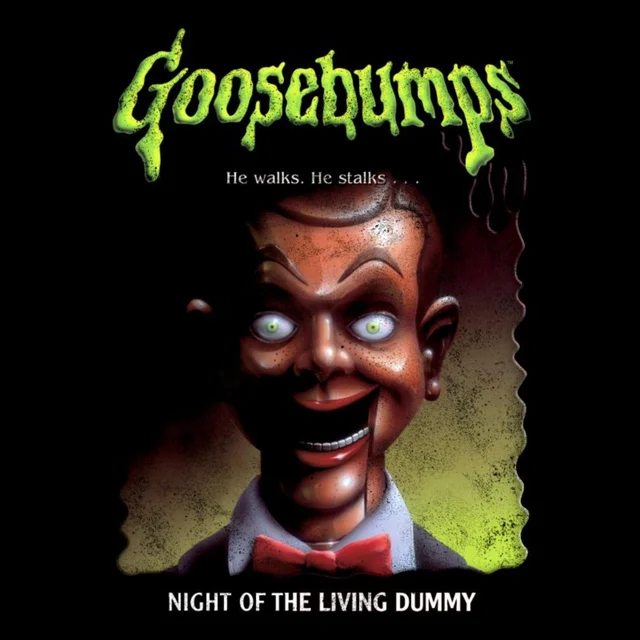 Goosebumps Night Of The Living Dummy Unisex T-Shirt - Black