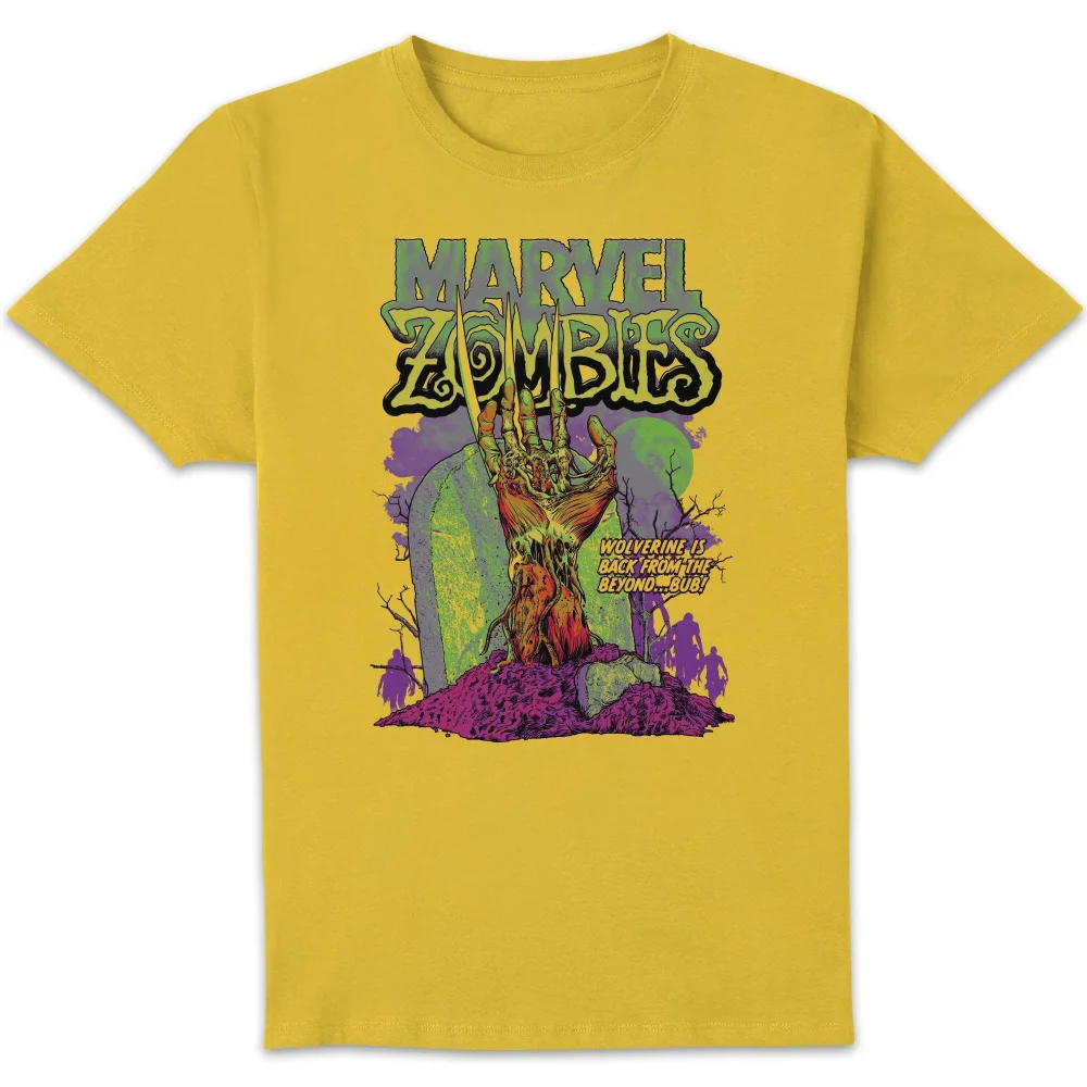 Marvel Zombies Back From Beyond! Unisex T-Shirt - Yellow - S Image 1