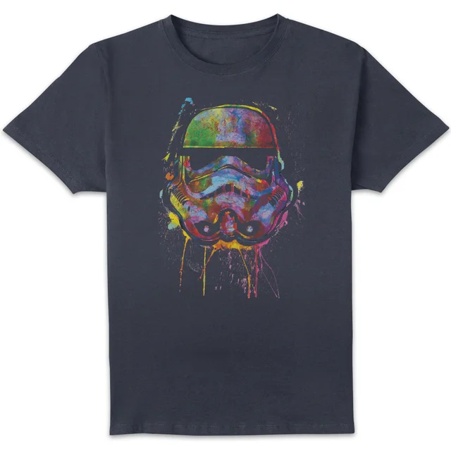 Star Wars Paint Splat Stormtrooper Unisex T-Shirt - Navy