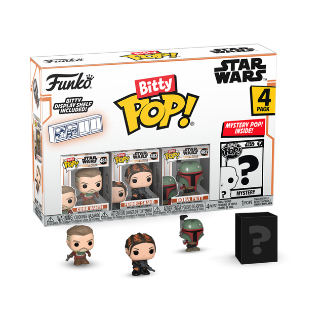 Funko Bitty POP Mandalorian Marshal 4pk