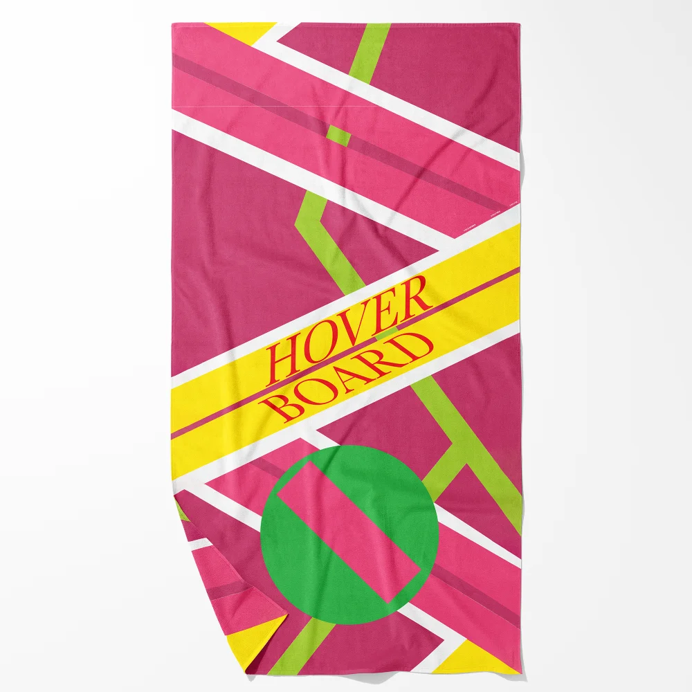 Back To The Future Hoverboard Beach Towel Image 1