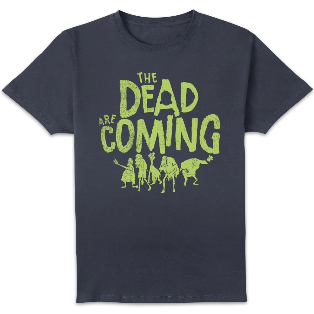 Paranorman The Dead Are Coming Unisex T-Shirt - Navy - S Image 1