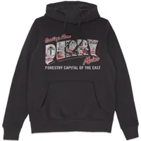 IT - Welcome To Derry Postcard Hoodie - Black