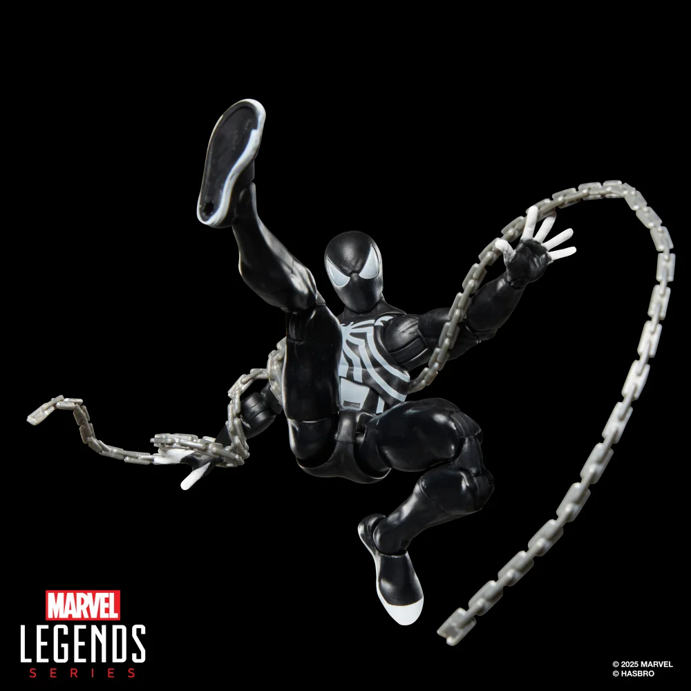 Hasbro Marvel Legends Series Spider-Venom, Retro Cardback Spider-Man Comics Action Figure Image 1