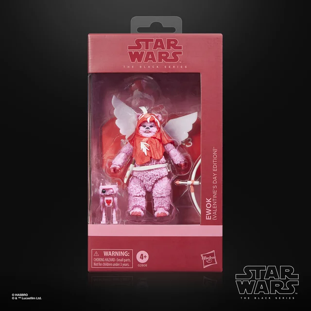 Hasbro Star Wars The Black Series Ewok (Valentine’s Day Edition) Action Figure (6”)