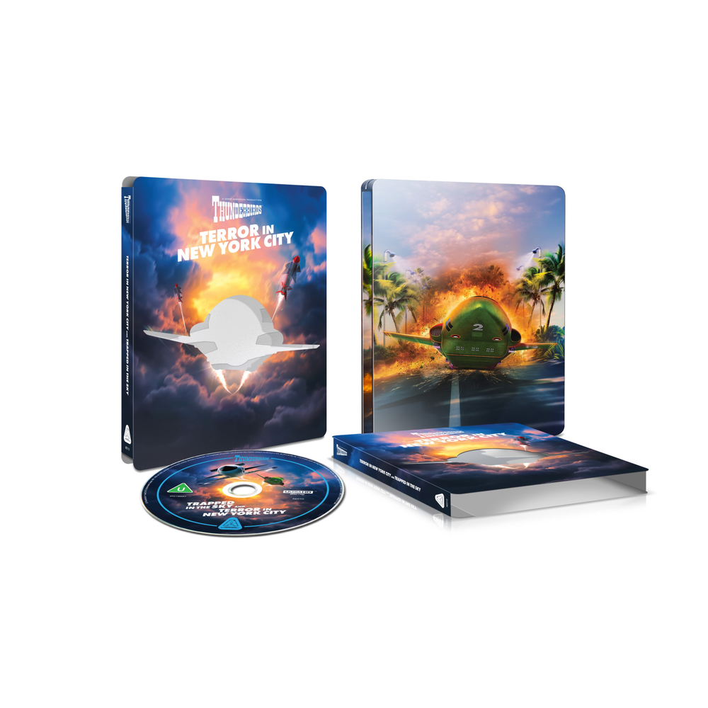 Thunderbirds Trapped in the Sky / Terror in New York City 4K Ultra HD Collectors Edition SteelBook Image 1