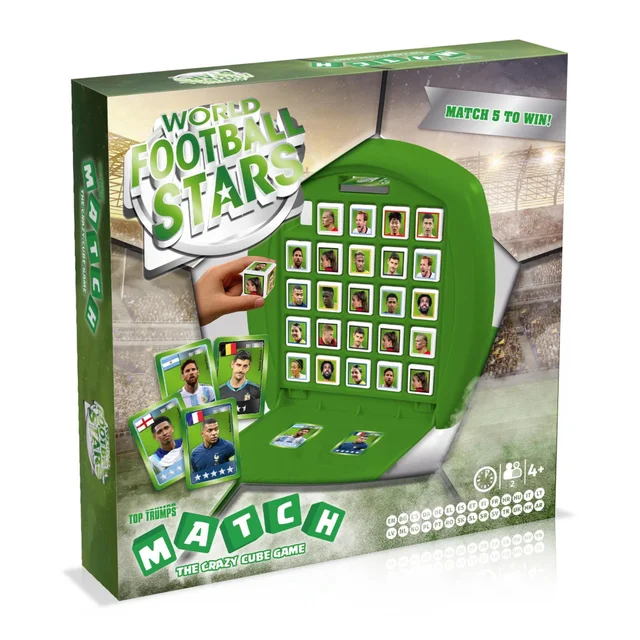 World Football Stars Top Trumps Match Board Game
