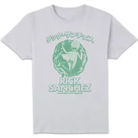 Rick and Morty Manga Rick Unisex T-Shirt - White