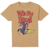 Wacky Races Logo Unisex T-Shirt - Tan - undefined undefined